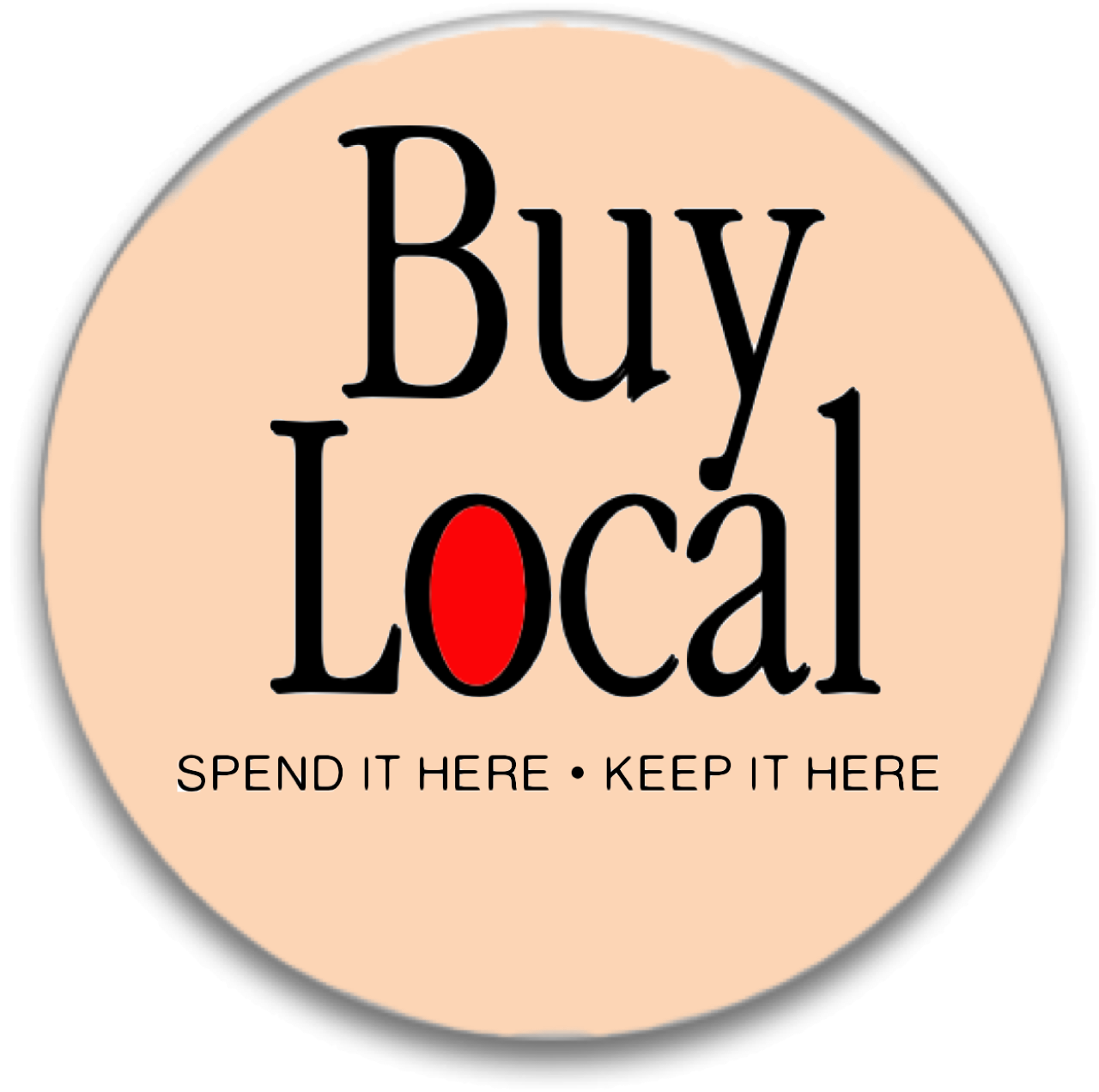 Buy Local button - Teddy's Ts