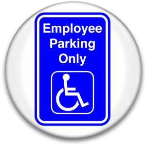 See description of Employee Parking button