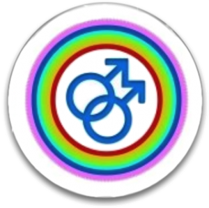 2 male symbols interlinked