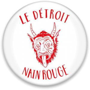 Red "nain rouge" monster of Detroit